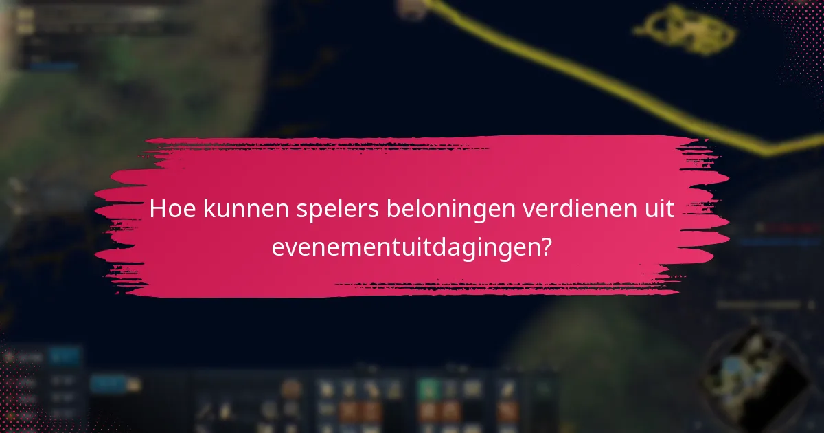 Welke soorten beloningen kunnen spelers verdienen met evenementuitdagingen?
