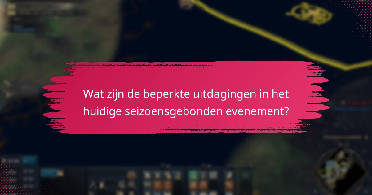 Wat voor exclusieve items kunnen spelers verdienen tijdens het seizoensgebonden evenement?