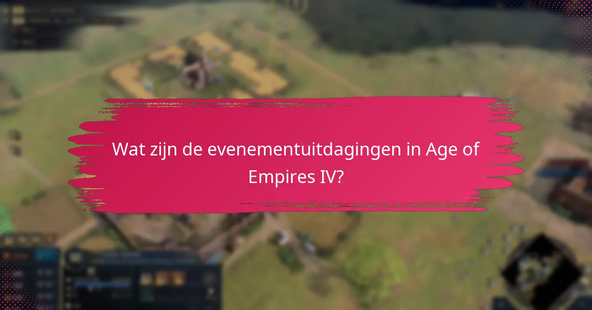 Wanneer zijn de evenementuitdagingen beschikbaar?