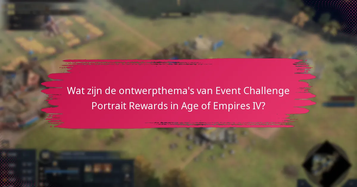 Hoe verhouden Event Challenge Portrait Rewards zich tot eerdere evenementen?