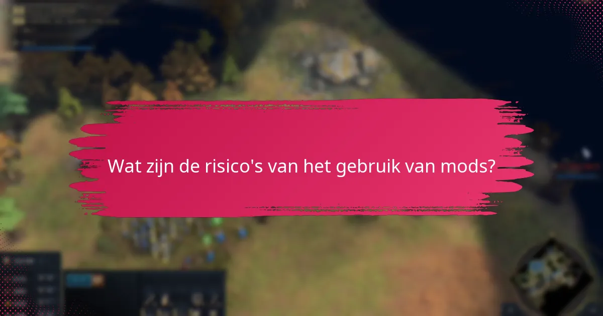 Hoe installeer ik mods voor Age of Empires IV?