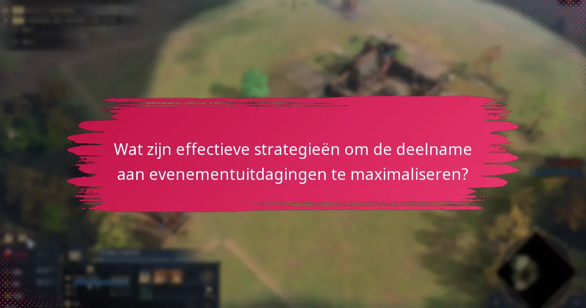 Welke gemeenschaps tips kunnen de betrokkenheid bij evenementen verbeteren?