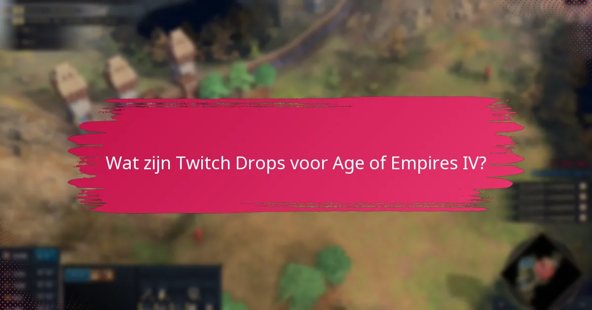 Welke in-game items kunnen spelers verdienen via Twitch Drops?